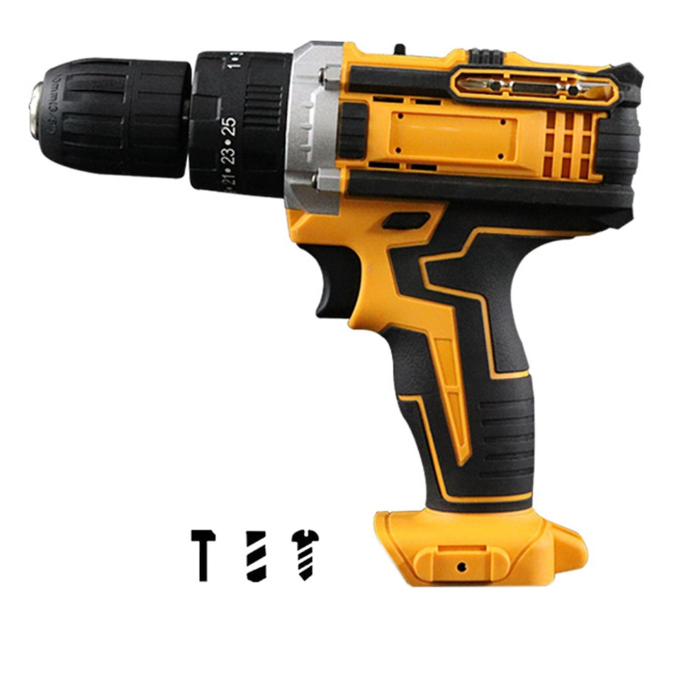 For 21V Impact Electric Drill Speed Impact Electric Screwdrivers Cordless Drill Lithium Battery 300 9352969083480