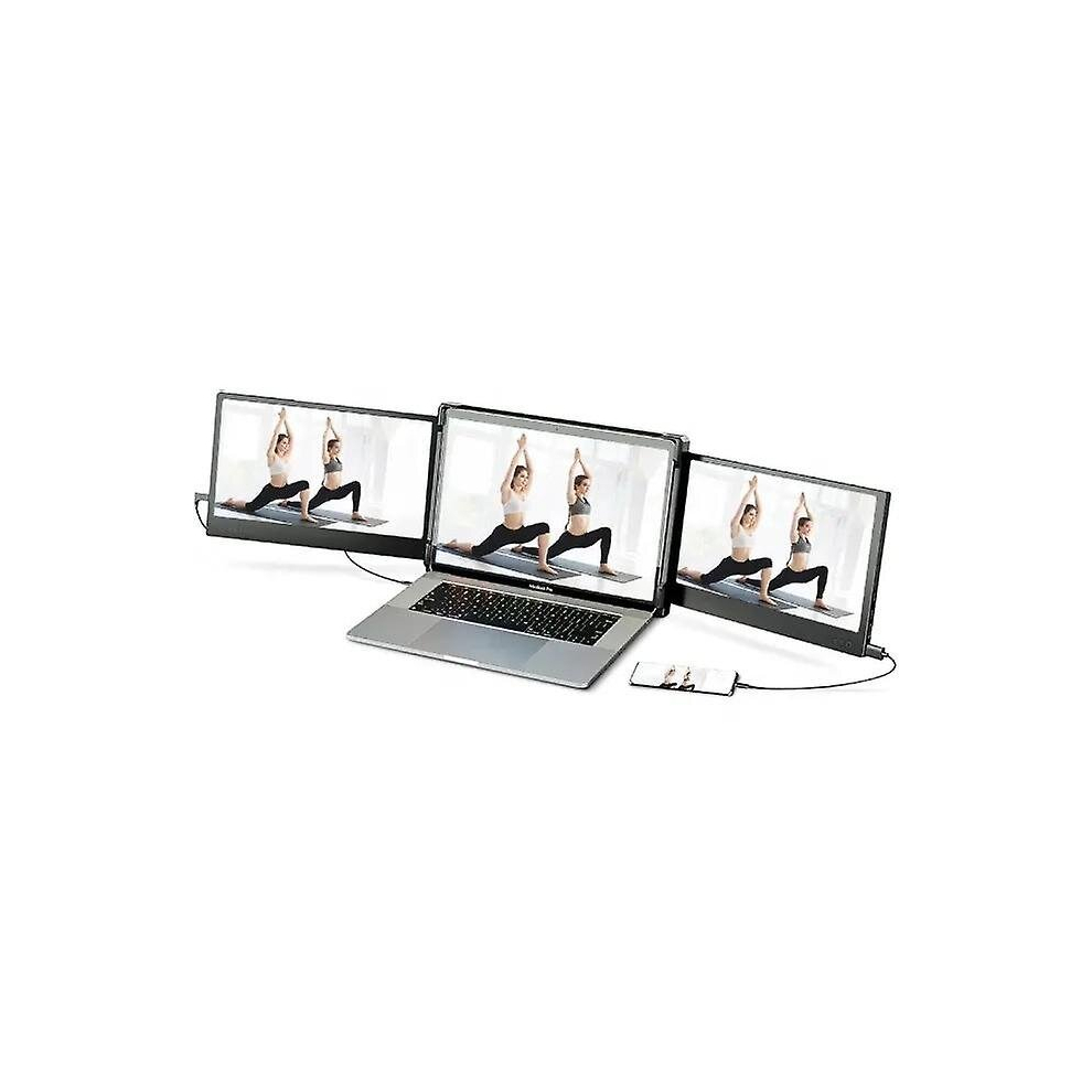 Portable Screen Triple Screen 1080P Ips Laptop Monitor Extender 9352969114054