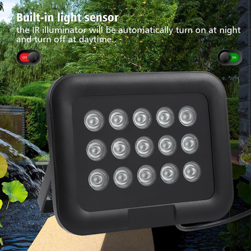Dc 12v 15pcs Ir Infrared Leds Array Light Ip66 Waterproof Night Vision For Security Camera 2
