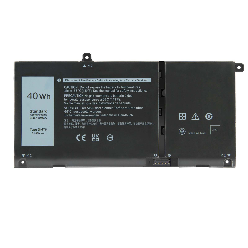 Jk6y6 Laptop Battery For Dell Latitude 3410 3510 Vostro 5300 5301 5401 5402 5501 5502 Inspiron 5300 5401 5409 5508 5400 5406 7405 2-In-1 Series Silver 6901489032633