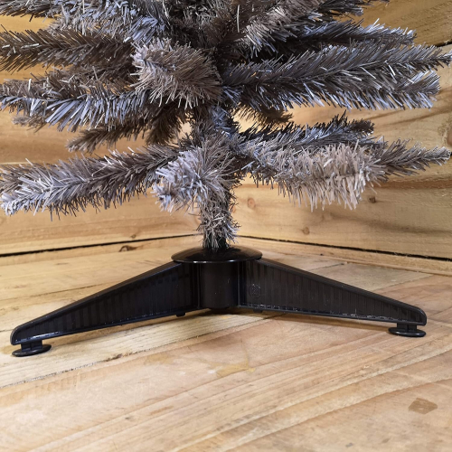 Snow Time Snowtime 5ft Grey Pine Pencil Slim Christmas Tree 1