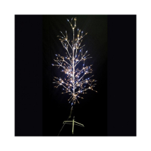 Silver Copper Wire Tree LED - 1.5m  - Ice White