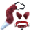 Hair Clips Cocker Tail Animal Element Adjustable Faux Fur Solid Wolf Tail Ears Collar For Cosplay 3