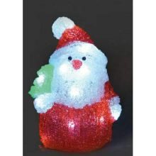 Garden Store Direct Acrylic LED 17cm Santa Figure