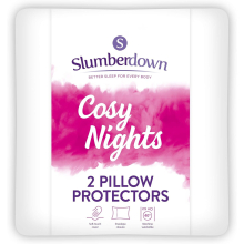 (2 Pack) Slumberdown Cosy Nights Pillow Protector
