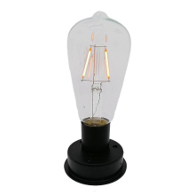 1pc Solar Led Tungsten Filament Bulb Lamp 2800k Automatic Light Sensors Fence Night Lights For Gard