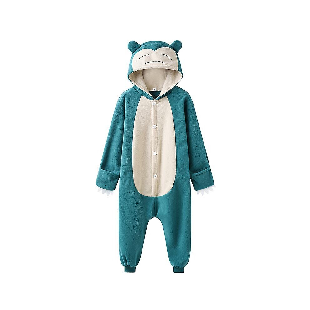 (snorlax pajamas, 8) Gengar Snorlax Costume For Kids Clothing Pokemon Pika Cosplay Kigurumis Child Full Body Pijama Christmas Anime One-piece Pajamas