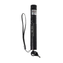 5mw 532nm 303 Green Laser Pointer Pen Lazer Light Adjustable Focus Visible Beam--black