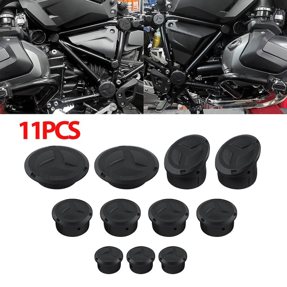 11Pcs Motorcycle Frame Hole Cover Caps Plug For Bmw R1200gs Lc R 1200 Gs Lc Adventure R1250gs R 1250 Gs Adventure 2014-2022 2020 9352969148905