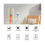 Tuya Wifi 16a Digital Thermostat Outlet Plug Smartlife App Control Socket Led Temperature Controlle 3