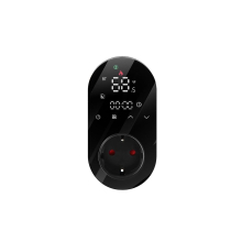 Tuya Wifi 16a Digital Thermostat Outlet Plug Smartlife App Control Socket Led Temperature Controlle
