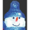 Snow Time 17cm Acrylic Christmas Snowman Figure 3