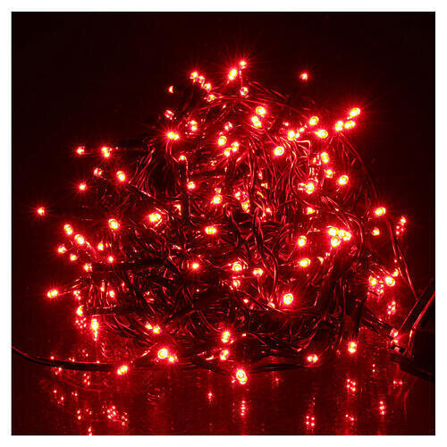 Snow Time 100 LED String Lights - RED