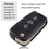 3 Buttons Flip Folding Remote Key Shell Case For Hyundai I20 I30 I35 2