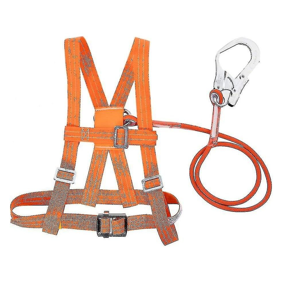 Safety Harness Kits, Fall Arrest Safety Harness Full Height Harness Fall Protection Harness Aerial Work Fall Protection Harness(3M Big Buckle) 9352969150380