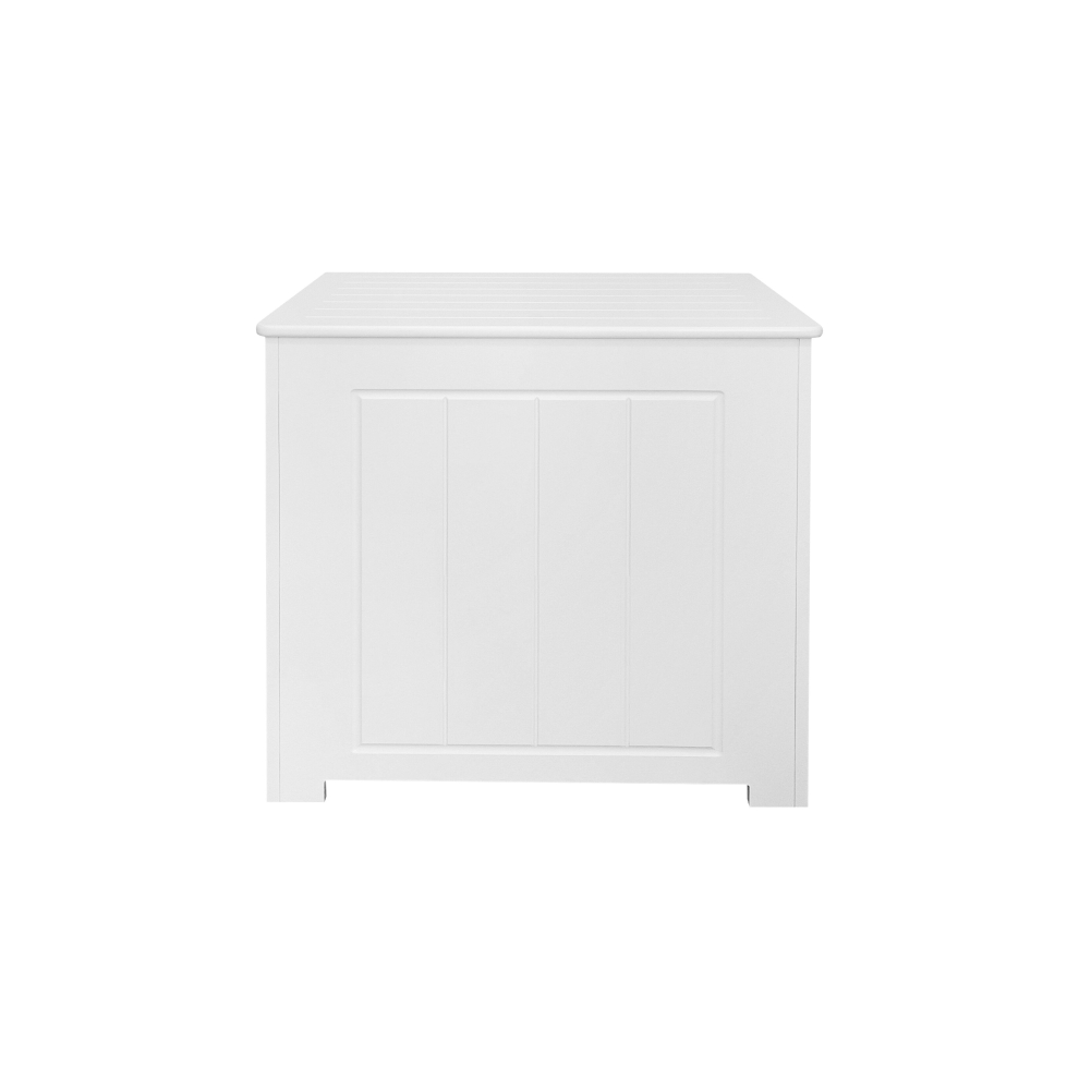Bathroom Storage Unit Slimline Cabinet Laundry Tidy Box Wooden