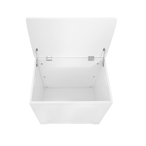 Bathroom Storage Unit Slimline Cabinet Laundry Tidy Box Wooden 2