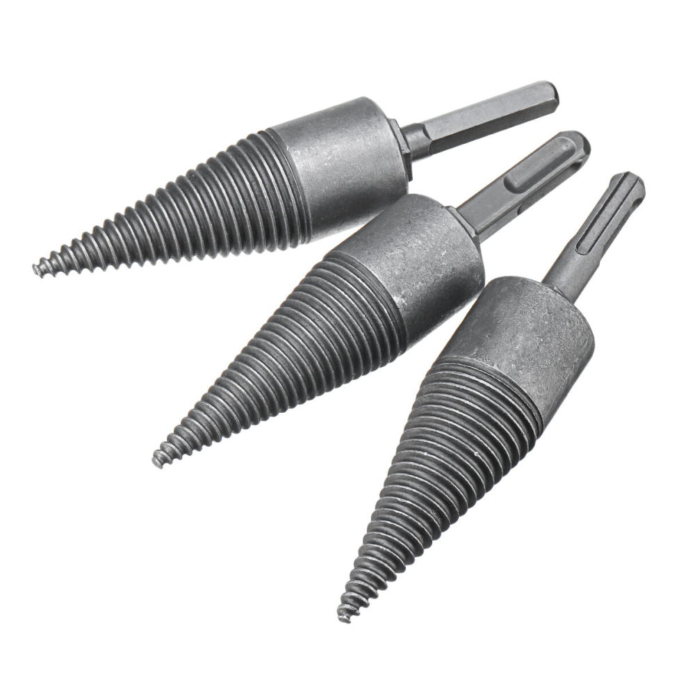 Drillpro 32Mm Kindling Firewood Splitter Drill Bit Firewood Split Drill Bit Hex/Sds Plus/Suqare Shank For Power Drill 6900044307902