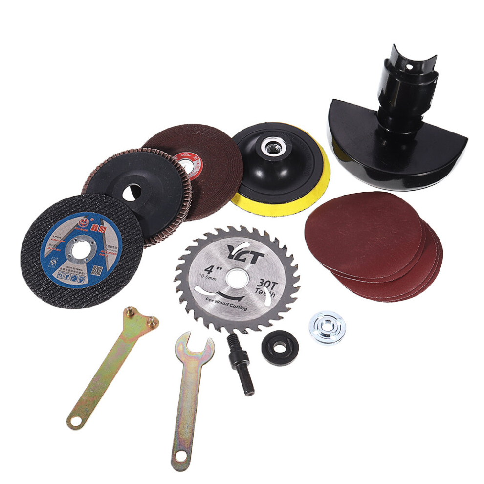 16Pcs Angle Grinder Accessories With Protective Cover For 100 Angle Grinder 711331550781
