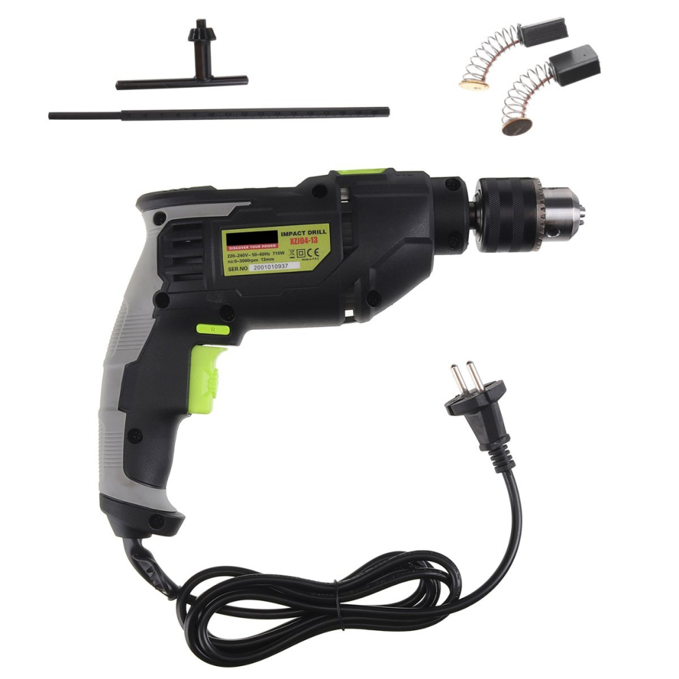 220V 710W Electric Impact Drill Rotary Hammer Concrete Punch Chisel Driver Hand Tools 6906141692255