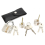 12pcs Unlocking Lock Pick Set with 3pcs Transparent Locks Locksmith Practice Supplies Set 1