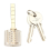 12pcs Unlocking Lock Pick Set with 3pcs Transparent Locks Locksmith Practice Supplies Set 3
