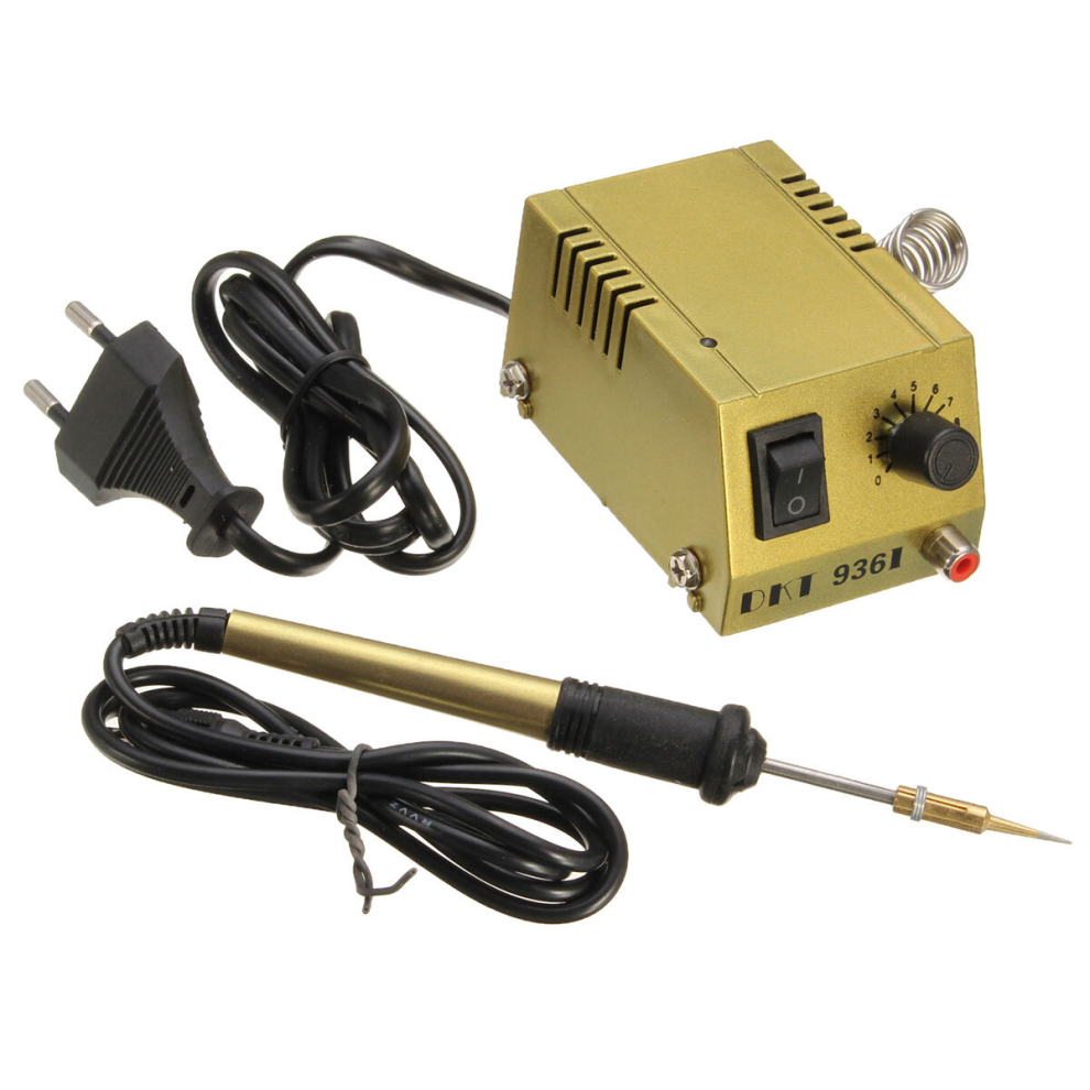 936I 220V 18W Thermostatic Electric Soldering Iron Mini Solder Station Anti-static-image-OPC-PCPH876-NEW