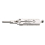 NSN14 Dr/Bt 2-in-1 Car Door Lock Pick & Decoder Unlock Tool for Auto Locksmiths 2