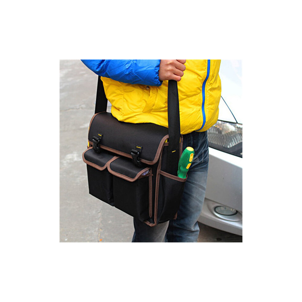 Multifunction 600D Polyester Material 13Inch Electrician Canvas Tools Bag 791177464152