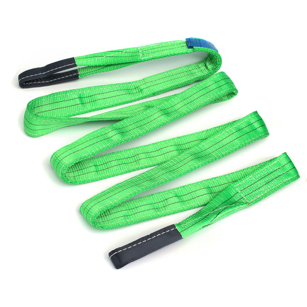 4 Meter 2 Ton 60Mm Wide Duplex Webbing Pulling Lifting Sling Strap Strop 6492090148368