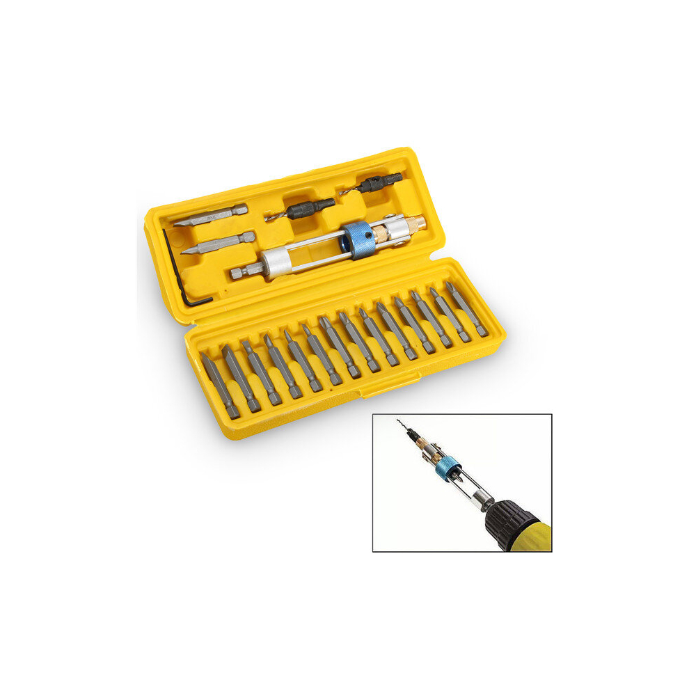 20Pcs Drill Driver Swivel Head Quick-Change From Drilling To Driving Tool 4711607484181