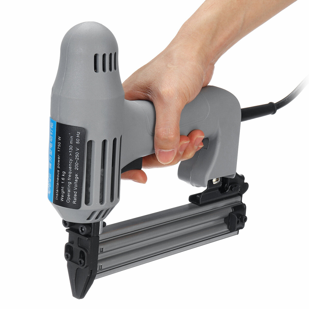 Ow-F30 Electric Straight Nail Staple Machine Woodworking Tool Electric Nailer Stapler Kit Electric Stapler 5-30Mm 6906140550310