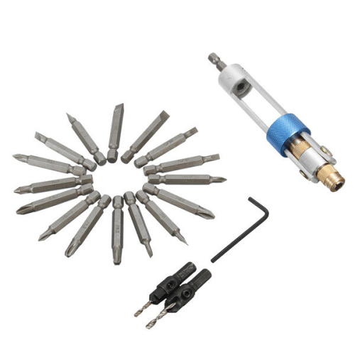 20pcs Drill Driver Swivel Head Quick-Change From Drilling To Driving Tool 1