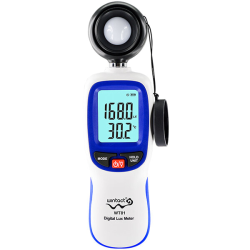 Wintact WT81 WT81B bluetooth Digital Lux Meter Illuminometer Mini Light Meter Temperature Tester 1