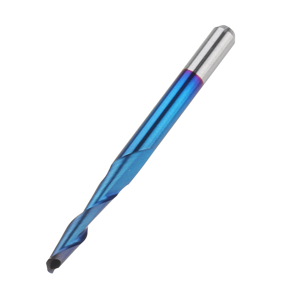Drillpro 10Pcs 3.175Mm Shank 2.5Mm End Mill Blue Coated Spiral Ball Nose Cnc Milling Cutter 3345535783033