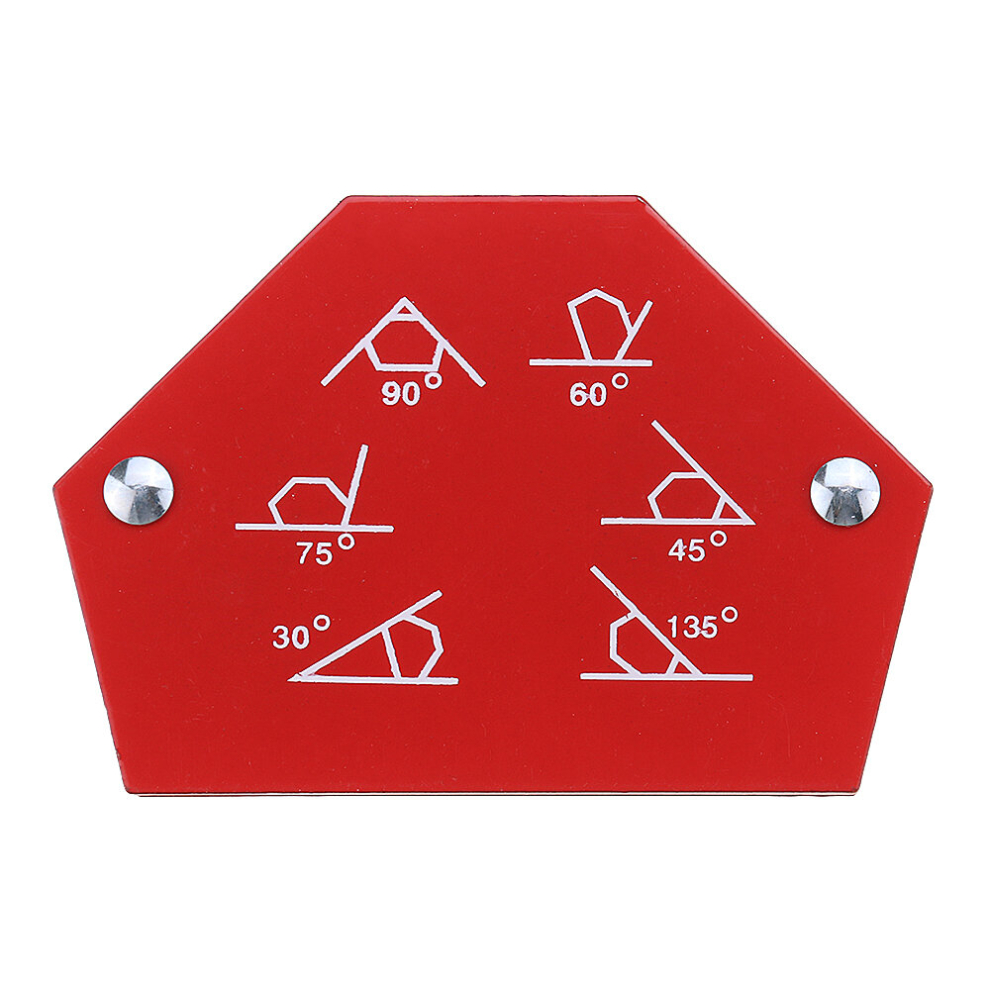 Drillpro 25/50/75Lbs Magnetic Welding Locator Holder Hex Located Horn Clamp Welding Magnetic Angle Arrow Holder 3345536094121