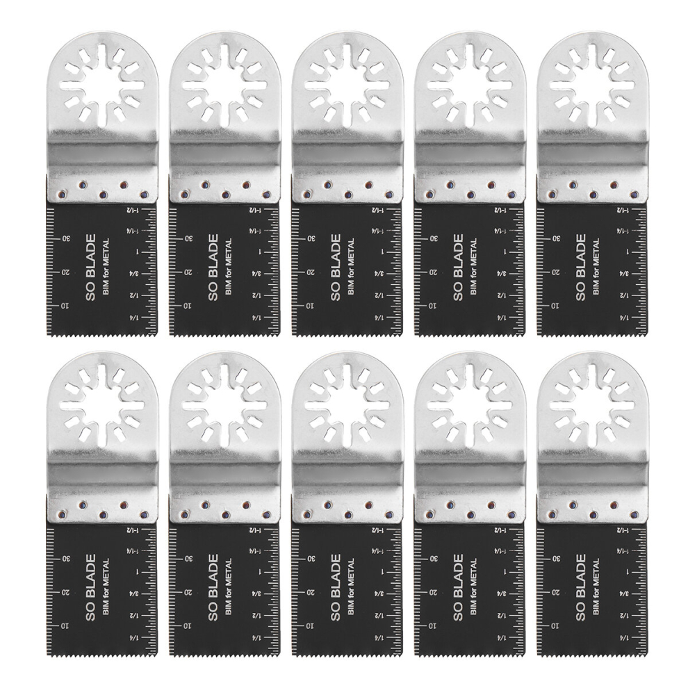 10Pcs 35Mm Bi-Metal Saw Blades For Fein Multimaster Bosch Makita Saw Blade 608022127295