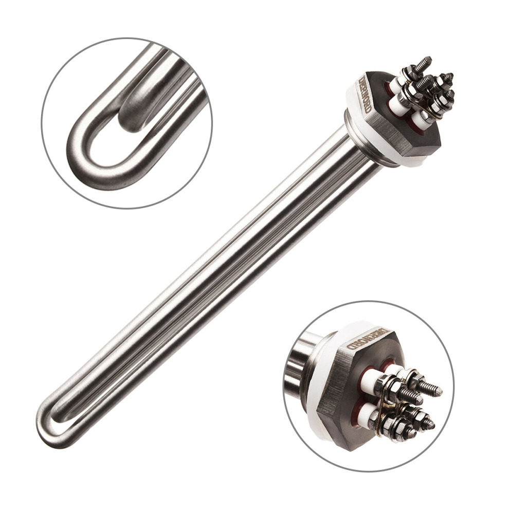 240V 2400W Stainless Steel Water Heating Element Electric Water Heater Boiler 702105676899