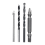 25 V Drill 2 Speed Electric Cordless Drill Driver with Bits Set Batteries 10
