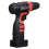 25 V Drill 2 Speed Electric Cordless Drill Driver with Bits Set Batteries 4