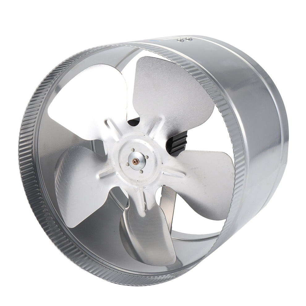 10Inch 4Inch Inline Duct Fan Metal Booster Fan Blower Intake Out-Take Ventilation Fan 300742222655