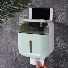 Toilet Tissue Box Toilet Rack Health Tray Free Punching Waterproof Nordic Toilet Tray Roll Paper Tube
