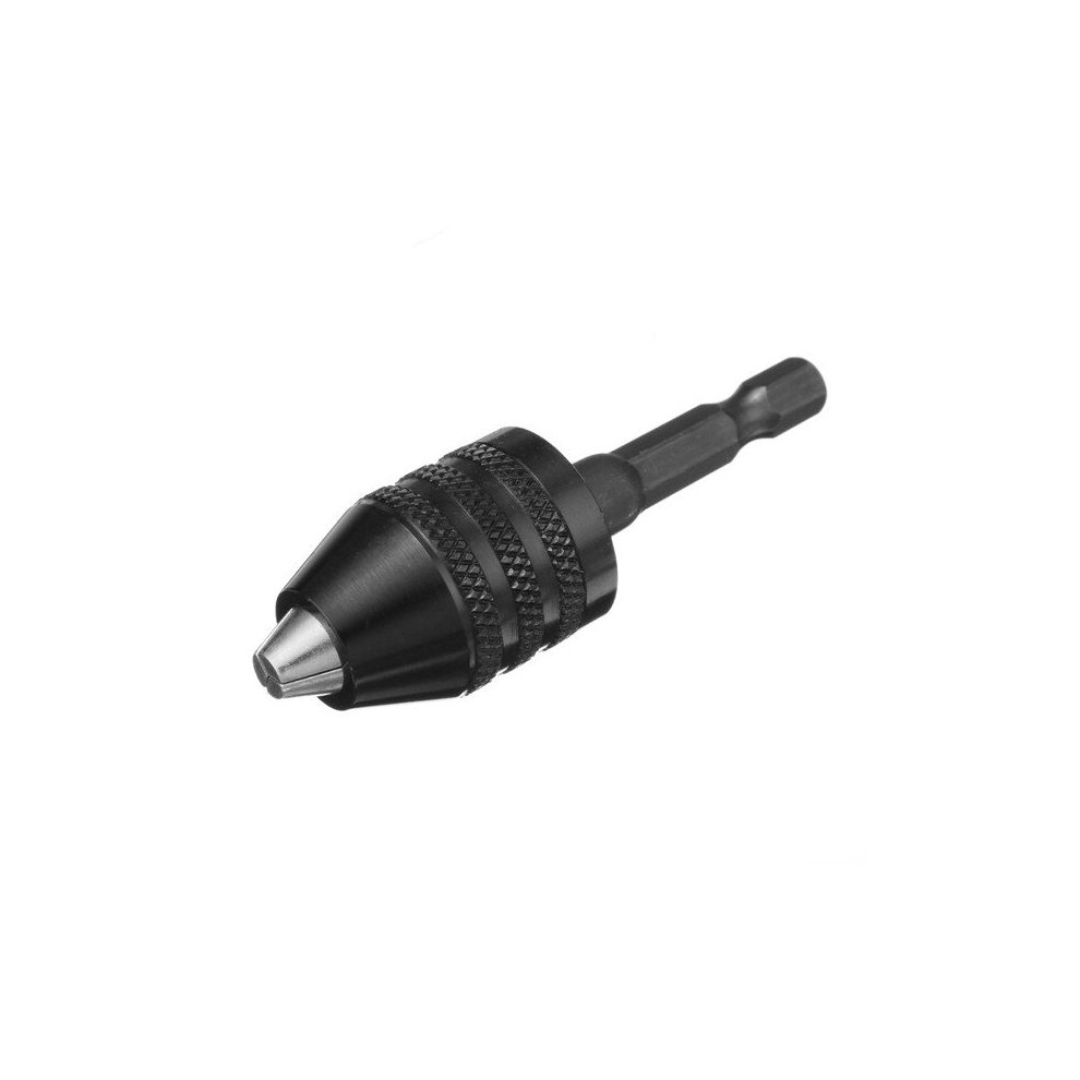 0.3-3.6/0.3-6.5/0.6-8Mm Keyless Drill Chuck 1/4 Inch Hex Shank Quick Change Adapter Converter 6900191800035