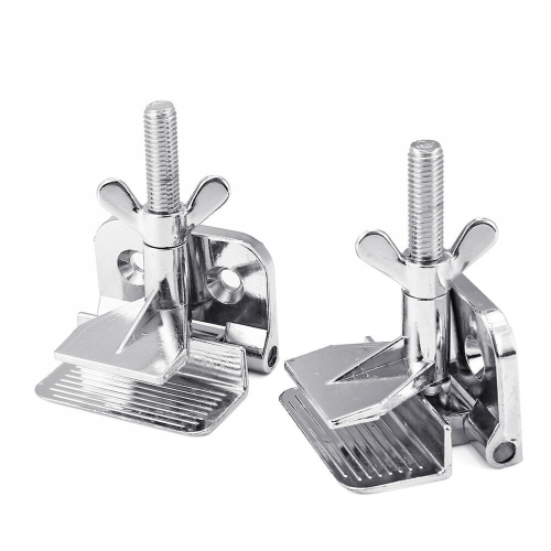 2pcs Screen Printing Butterfly Frame Hinge Clamp Chrome Plated DIY Tool Equipment 1