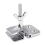 2pcs Screen Printing Butterfly Frame Hinge Clamp Chrome Plated DIY Tool Equipment 4