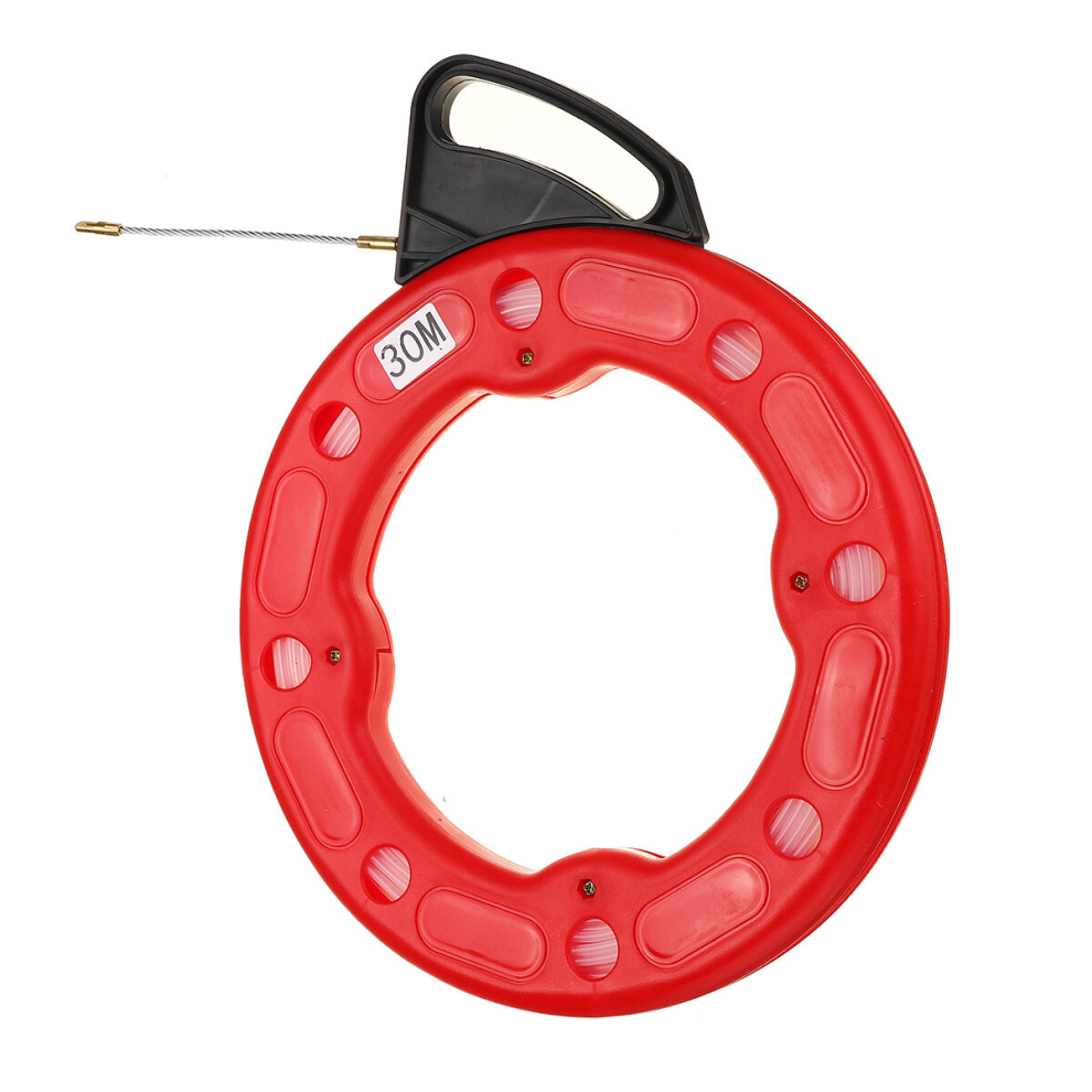 30M Length 3Mm Diameter Fish Tape Puller Wire Nylon Tape Flexible Nylon Conduit Pulling Cable 4714229509881