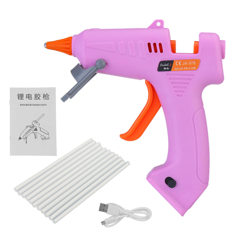 Wireless Hot Melt Glue Machine USB Rechargeable Handheld DIY Tools With Glue Sticks 1