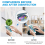 UV Light Ultraviolet Phone Sterilizer USB Sterilizer Box Disinfection Case Clean 6