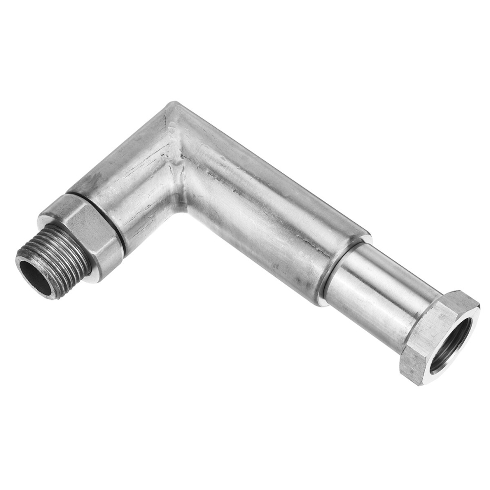 O2 Oxygen Sensor Extender Spacer Angled 90 Degree O2 Bung Extension M18 X 1.5 708038905372