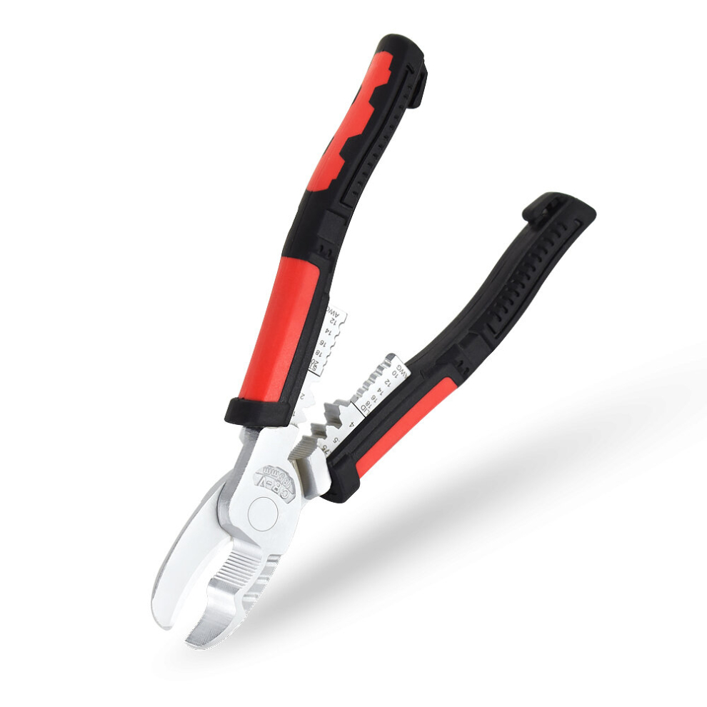 Newacalox 8Inch Plier Cable Pliers Wire Cutter Crimping Tool Profession Hand Tool Repair Tool Electrician Multifunction 6900065694180